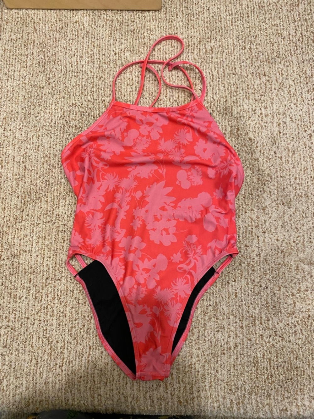 Rare Like New Jolyn Pink Floral One-Piece Swimsuit